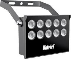 Univivi IR Illuminator 10 Led IR Lights for Night Vision Waterproof 850nm Long Range IR Light for Security Camera IR Light Outdoor & Indoor