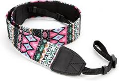 1 X 70CM DSLR Camera Strap Neck Shoulder Strap Belt Color Pinstripe Suitable for CANON EOS Rebel T5i T4i T3i T3 T2i T1i XT XTi XSi SL1 DSLR Cameras