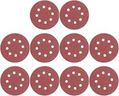 DOITOOL 5 Inch 8 Hole Sanding Discs Hook and Grit High Grit Sandpaper Assorted Sandpaper for Car Paint