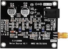 Track Noise Source Board HIGH Flatness Antenna Amplifier 1PC Black for Electronic DIY Projects