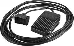 Momentary Foot Switch Pedal Normally Off Press and Hold to On 10ft/3m UL-Listed Extension Cord and 3-Prong Piggyback Plug Power Tools Lamp Deadman Electric Accessories 15A 250VAC