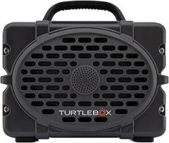 Turtlebox Original Gen 3: Portable Outdoor Bluetooth Speaker – Ultra-Loud (120dB), Waterproof (IP67), Rugged, Impact-Resistant, 3-Day Battery | Party Mode: Unlimited Pairing for Stereo Sound, Gray