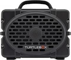 Turtlebox Original Gen 3: Portable Outdoor Bluetooth Speaker – Ultra-Loud (120dB), Waterproof (IP67), Rugged, Impact-Resistant, 3-Day Battery | Party Mode: Unlimited Pairing for Stereo Sound, Gray
