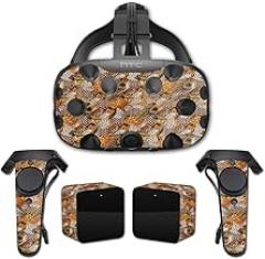 MightySkins Skin Compatible with HTC Vive – Pheasant Feathers | Protective, Durable, and Unique Vinyl Decal wrap Cover | Easy to Apply, Remove, and Change Styles | Made in The USA
