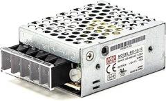 RS-15-12 12V 1.3A 15.6W Switching Power Supply - AC/DC Input Enclosed Power Supply with Overload for Industrial Automation, CCTV Cameras, LED Strip Lighting & Electronic Projects