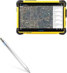 BoxWave Stylus Pen Compatible with Trimble T10 - AccuPoint Active Stylus, Electronic Stylus with Ultra Fine Tip - Metallic Silver