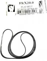 FRX20.0 Drive Belt for Record Player Phonograph (1PC) I.C. 20 INCH C/S .125 X Wall.035 INCH PRB EVG Flat Type