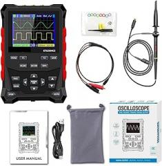 ET120MC2 Dual-Channel Mini Digital Oscilloscope 120MH Bandwidth 500MSa/S Signal Generator 2 in 1 Electronic Repair Tool(ET120MC2)