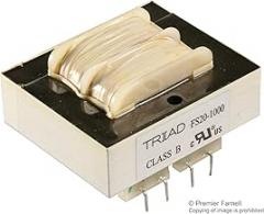 F20-600 0.6A, 12VA; PCB TRANSFORMER TYPE:SPLIT BOBBIN; SECONDARY VOLTAGES:2 X 10V; POWER RATING:12VA; FREQUENCY RANGE:50HZ / 60HZ; WINDING TYPE:SINGLE PRIMARY, 20V, DUAL SECONDARY; CUR