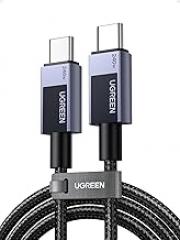 UGREEN USB C to USB C Cable, 240W USB C Cable Fast Charging, USB C Charger Cable Type C Cord Compatible with MacBook Pro/Air, iPhone 17/17 Pro/17 Pro Max/16, Galaxy S25/S24, iPad Pro/Air/Mini 6, 1.6FT