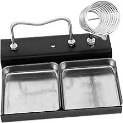 Double Seat Soldering Iron Holder Heavy Duty Stand for Convenient Soldering Station - Design Sturdy Construction for Electronics Repair and Hobby Projects