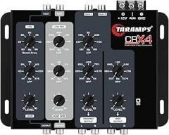 Taramps Crx4 Electronic 4 Way Crossover Rca Channels 8 Volts Rms Car Audio Processor Stereo Equalizer Great for Low/High with Bass Boost, Compact Size