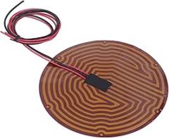 Pi Heating Film 220Mm Diter Fast Heating 100K Thermistor Str Adhesive Pi Polyimide Film Heater for 3D Printer Dc24V 180W Indusal Plies Electronic Conents (DC12V 150W)