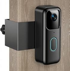 Blink Doorbell Mount, Anti-Theft Video Doorbell Mount Bracket for Blink Doorbell Camera(2nd Gen), No Drilling No Sensor Blocking Easy to Install Blink Doorbell Camera Mount(1 Pack)