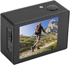 Cycling Video Camera 4K HD Rain Proof Wide Angle Electronic Wearable Cycling Camera with 2.0 Inch Screen for Handlebar