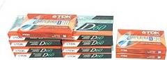 TDK D90 Blank Cassette Tapes Pack of 10 Plus One