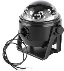 Boat Compass 12V LED Sea Dashboard Marine Electronic Digital Dash Mount Flush Boat Yacht Ship Navigation Compass ABS for Sail