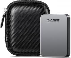 ORICO 512GB Magnetic Portable SSD Up to 2000MB/s, Aluminum Alloy, External Solid State Drive + Portable Protection Case for External SSD Hard Drive K20