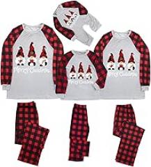 Christmas Outfit Pajamas Family Matching,Family Pajamas Matching for Couples Parent-Child Pjs Outfit