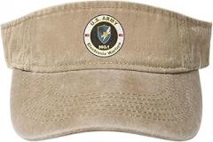 US Army MOS 993 Electronic Warfare Sport Sun Visor Hats Cotton Empty Top Baseball Cap