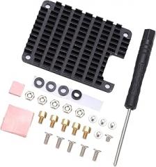 Akozon Premium Aluminum Alloy Heat Sink for CM4 - Highly Effective Heat Dissipation with Easy Installation Tool - Electronic Parts for Stable Operations