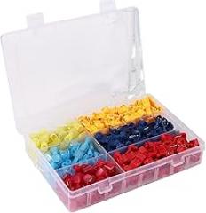 Wire Terminals, Terminals Assortment Kit 0.5-4Mm² TTap Wire Connectors with Storage Box for Electrical for Boat for Electronics for Watercraft