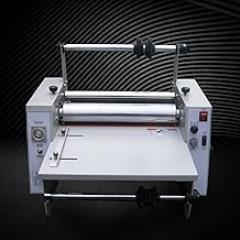 Electric Thermal Laminator Machine, 1-5M/MIN Electronic Laminating Machine, Laminating Temperature 70-130℃, Max Laminating Width 365MM, for Commercial