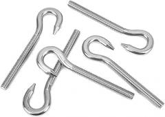 Durable Screw Hanger Stainless Steel Cup Hook for Electronic Products and Mechanical Equipment (M8)