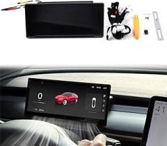 Tesla Head Up Display for Model 3 2017-2023, Model Y 2020-2024, 8.9-inch Touch Screen Carplay/Android Auto Smart Dashboard with Front Camera