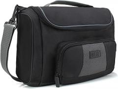 USA Gear MTG Carrying Bag - Trading Card Deck Carrying Case with Padded Customizable Interior, Compatible with MTG Deck Boxes, Booster Box, Yugioh Card Decks & More TCG Accessories (Bag Only)