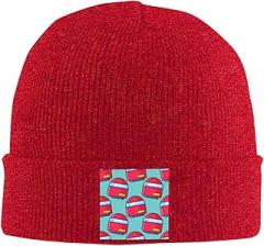 QIZYOQA Seamless Pattern of Electronic Purifier Beanie for Men Women Knit Cuffed Beanies Warm Winter Hat Skull Cap