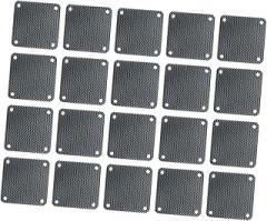 Gadpiparty 20pcs Pc Fan PVC Mesh Strainers for Computer Cooling Essential for Fans Chassis and Electronics Keeps Components Clean and Extends Lifespan