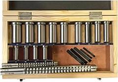 22pcs Keyway Broaches Set HSS Metric Keyway Cutting Tool For CNC Machine Widely Applicable