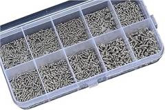 1200Pcs Mini Electronic Screws kit DIY Sunglasses Watch Repair Screws