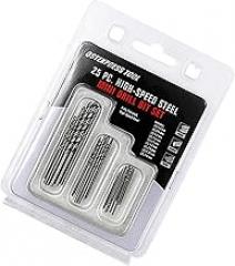 20/25Pcs Small Twist Drill Bits for Model Making Electronics Repair and Woodworking Crafting with Secure Storage Box