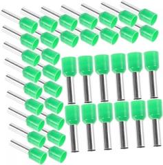 CHILDWEET 100pcs Cold Press Copper Terminals Reliable Electrical Connectors for Automotive Electronics and Equipment Easy Installation and Bulk Pack