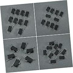 12pcs Micro Electric Switches Limit Tactile Push Button Switches Long Hinge Lever Plastic Type for Electronic Applications