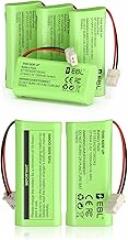 EBL BT183342/BT283342 2.4V 1000mAh Ni-MH Battery(Pack of 4&2) Green