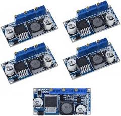 5 Piece Constant Current Voltages Regulator Module for LED Lighting and Electronic Projects with ABS Housing