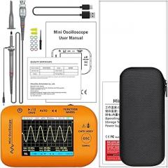 OT4 Portable Oscilloscope 50MH 200MSa/s Digital Signal Generator Sampling Rate Electronics Repair Tool Graphic Tester