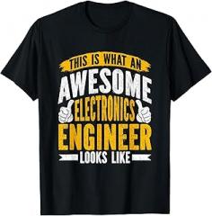 Electronics Engineering Gifts Shirt Co. Electronics Engineer Funny Electronics Engineer T-Shirt
