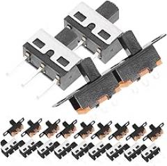 GARVALON 40pcs Mini Vertical Knob Slide for Electronics Easy Installation for Low-Power Projects