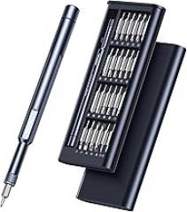 49in1 Super Durable S2 Precision Screwdriver Set, Ultra Compact Small Magnetic Mini Repair Tool Kit, Tiny Screw Driver with Torx Flat bits Fits Ring Doorbell, Watch, Laptop, Eyeglass, Camera