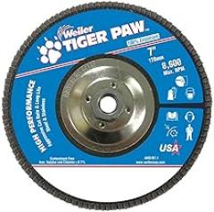 Flap Disc, Type 27, 7in. Dia., 40 Grit