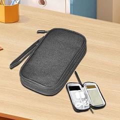 Portable Single LayerStorage Bag,Travel essentials Electronic Cable Organizer for Cord, Charger, Phone, Earphone