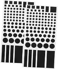 2sheets Led Light Dimming Sticker Blackout Stickers for Electronics Light Blocking Emf Blocking Pack