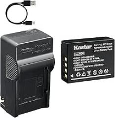 Kastar 1-Pack Battery and AC & USB-C Charger, Compatible with Fujifilm NP-W126 NP-W126S BC-W126 for X-T1 X-T2 X-T3 X-T30 X-E2 X-E3 X-A5 X100F X100V Digital Cameras