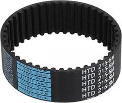 Tool Parts and Accessories HTD-5M Rubber Timing Belt 48 Teeth 215mm Pitch Length X 25mm Width (#CN-140824-05529)