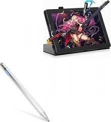 BoxWave Stylus Pen Compatible with Frunsi T11 PRO - AccuPoint Active Stylus, Electronic Stylus with Ultra Fine Tip - Metallic Silver