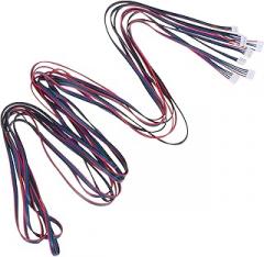 4pcs Pin to Pin Wiring for Stepping Motors Reliable Connections for Robotics and Electronic Devices Easy Installation Design